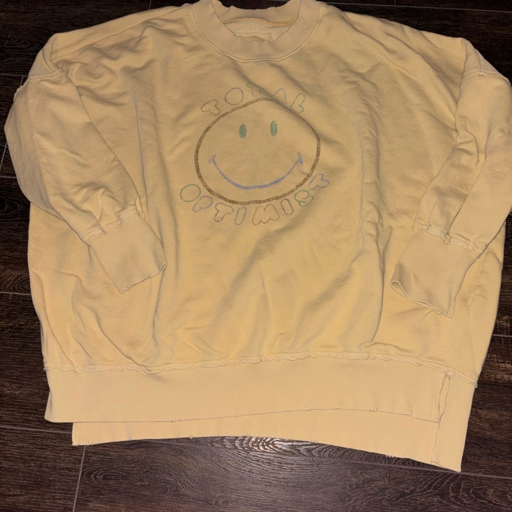 Aerie 'Total Optimist' Smiley crewneck